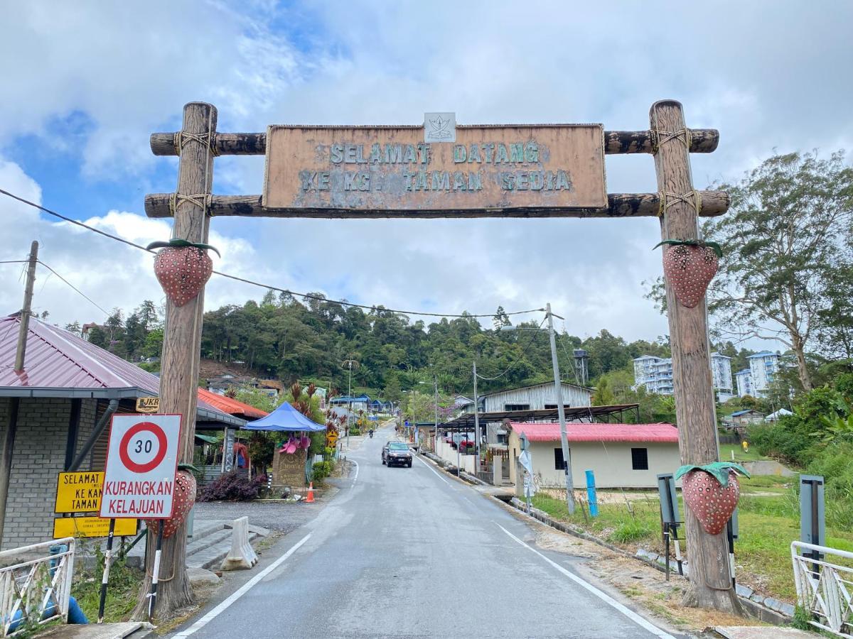 Aiza Homestay Opposite Abang Strawberry Taman Sedia Tanah Rata Exterior foto